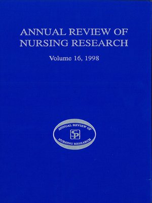 cover image of Annual Review of Nursing Research, Volume 16, 1998